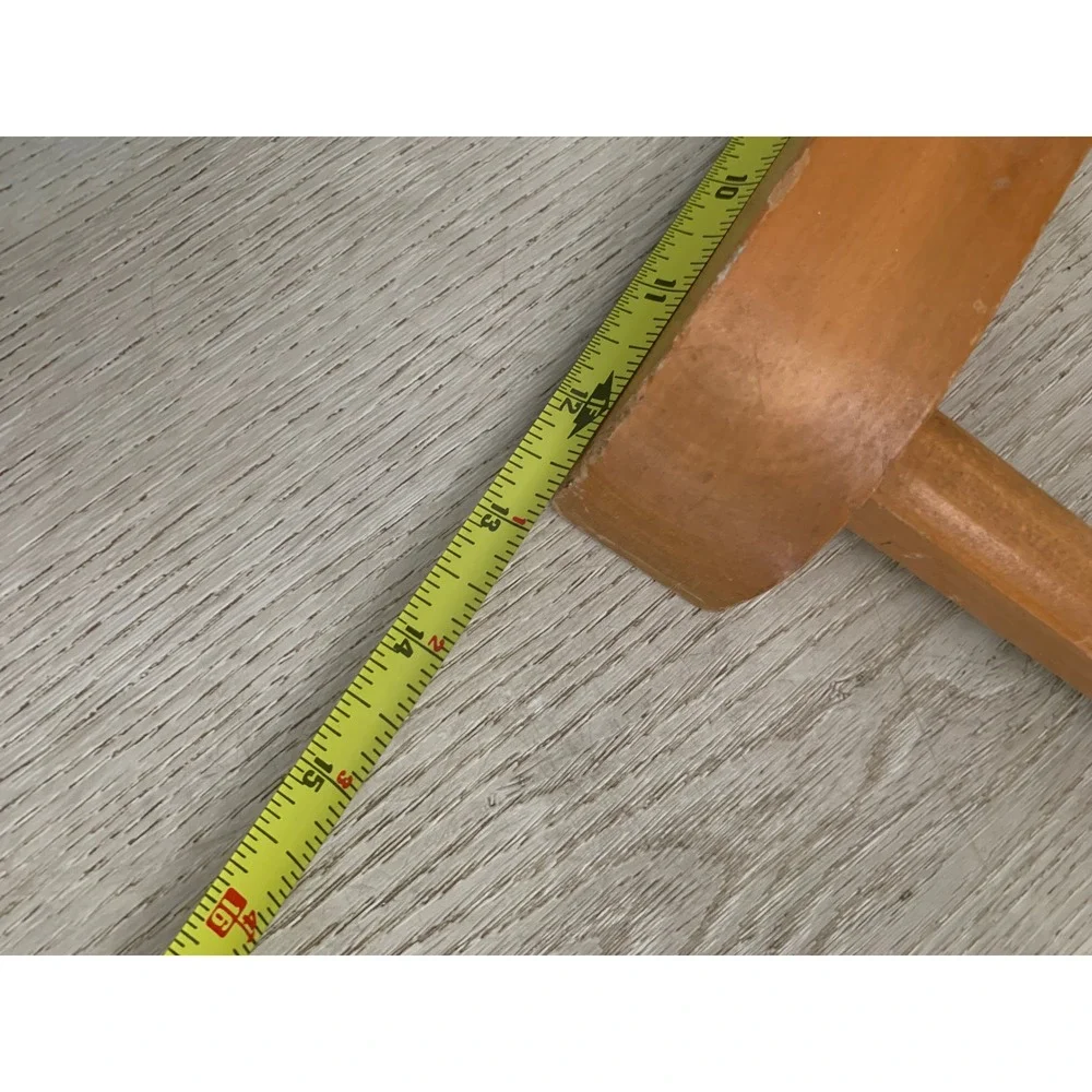 Vintage Wooden Suit Valet Stand Trouser Rack Accessory Tray Mid‎ Century Style